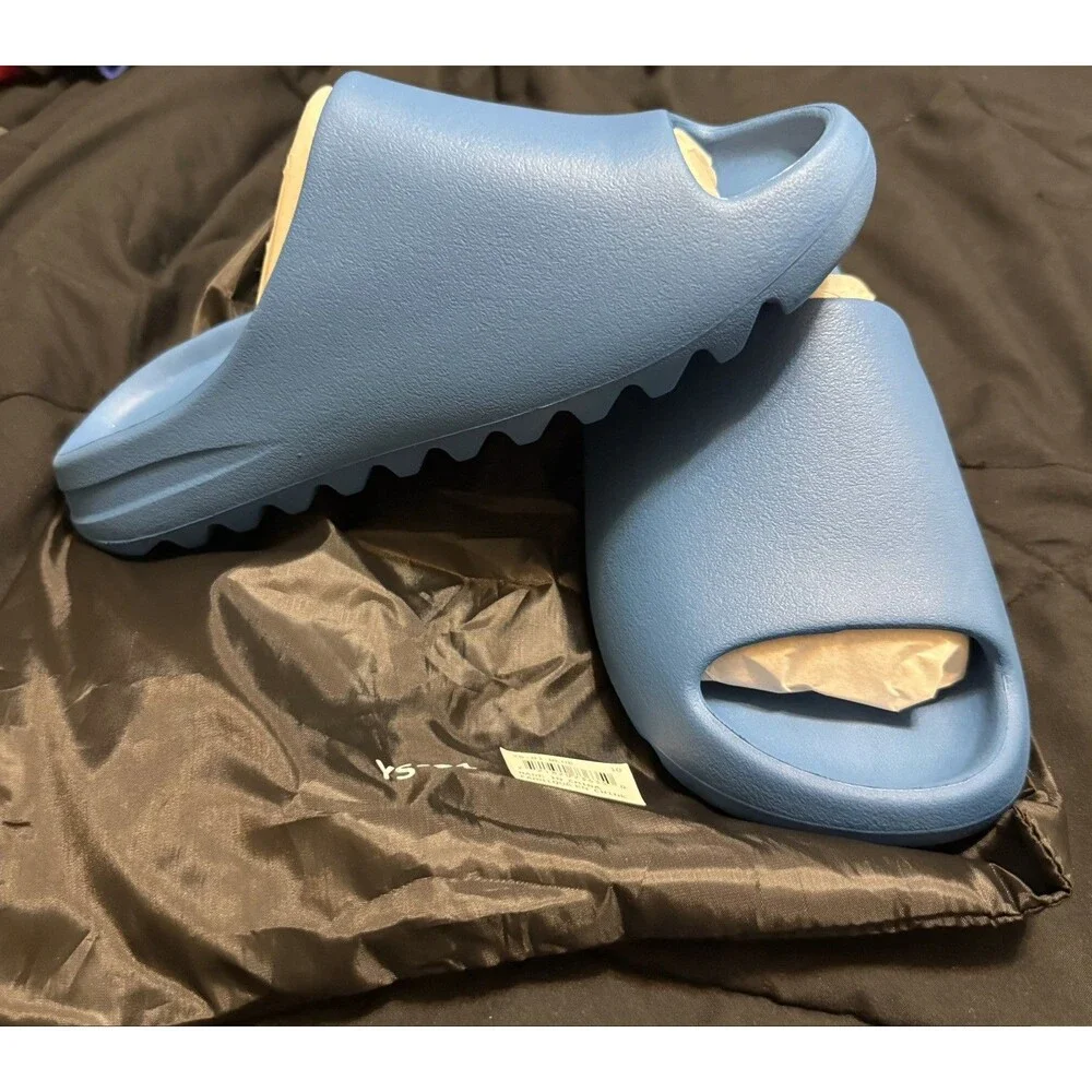 YZY YS-01 Blue Slides Size 10 Brand New